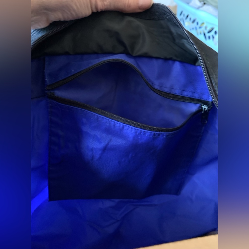 Impuls Blue Retro 80’s Tote Bag - Picture 11 of 13